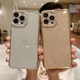 thumbnail image 4 of Compatible for iPhone 13 Pro Max 6.7 Inch Luxury Glitter Diamond Plating Case, 3D Bling Crystal Rhinestone Sparkly Clear Case for Women Girls Shockproof Camera Protective Back Cover - Silver, 4 of 6