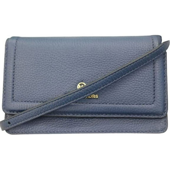 Michael Kors Womens Jet Set Charm Small Phone Crossbody Multi One Size 32S1GT9C5L-470 (Dark Denim)