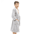 thumbnail image 3 of Bata de Baño TESSO HOME Gris Infantil, 3 of 5