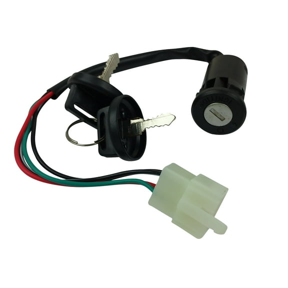 KEY IGNITION SWITCH 4-Wire ATV POCKET DIRT BIKE SCOOTER