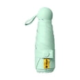 thumbnail image 1 of Paraguas plegable para mujer, resistente al viento, ligero, con protección solar para viajes. Verde, 1 of 9