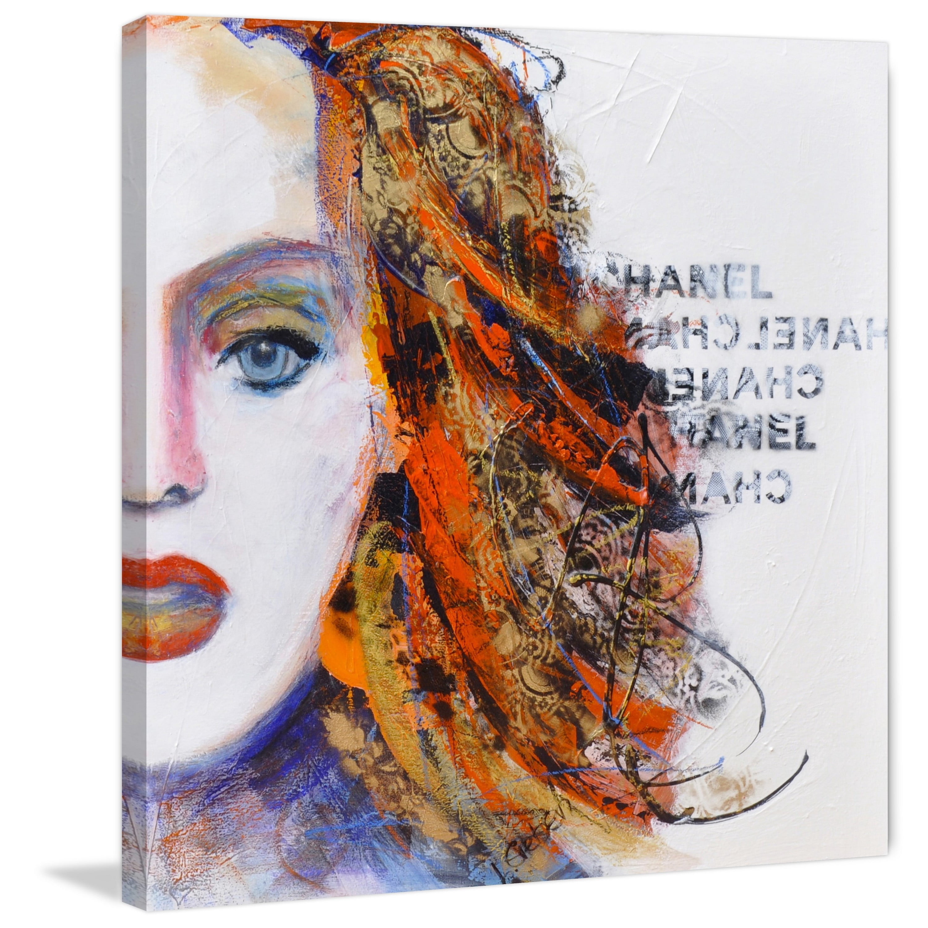 Dazzling Painting Print on Wrapped Canvas