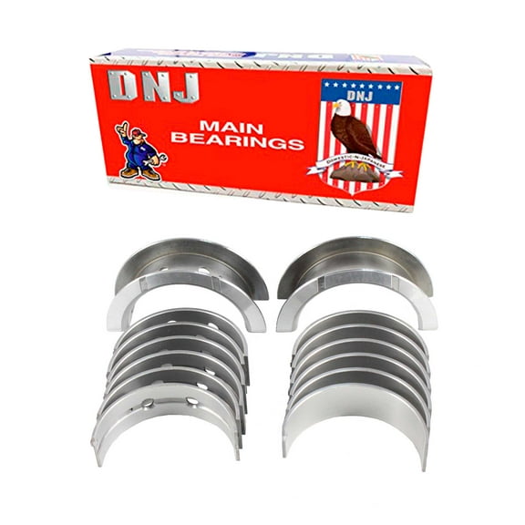 DNJ MB1166 Standard Main Bearings Set Fits Cars & Trucks 03-09 Dodge Ram 2500 500 5.9L L6 OHV
