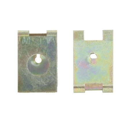 30 PCS Panneau Voiture Métal Ressort Vis Spire Aile U-Clips