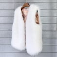 thumbnail image 6 of adviicd Fashion Women Faux Fur Vest Sleeveless Jacket Winter Warm Coats Outwear Comfy Soft Waistcoat (White, S), 6 of 7