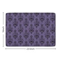 thumbnail image 5 of Purple Gothic Bat Pattern Flannel Non Slip Door Rugs,Washable Door Mats Indoor,Decorative Door Mats,Dirt-Resistant and Absorbent Doormat for Entrance,Bedroom,Kitchen,Bathroom,23.5x16in(60x40cm), 5 of 5