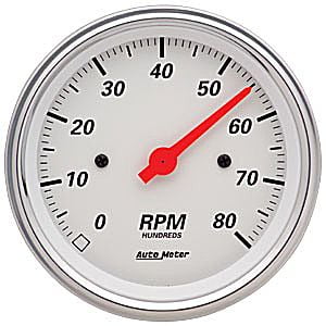 Auto Meter Products 1390 Tachometer Arctic White (TM) 