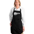 thumbnail image 1 of LA Pop Art Full Length Word Art Apron - NY SUBWAY, 1 of 2