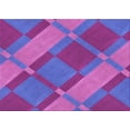 thumbnail image 1 of Ahgly Company Machine Washable Indoor Rectangle Transitional Medium Slate Blue Area Rugs, 5' x 8', 1 of 1
