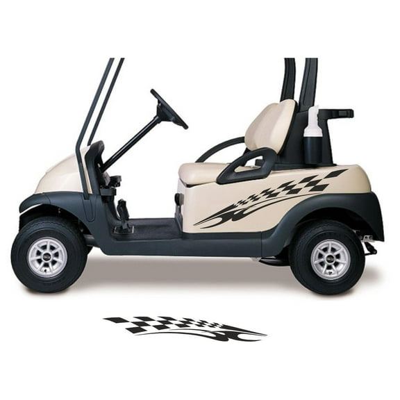 Golf Cart Decals Accessories Go Kart Stickers ORV Side By Side Graphics GC90