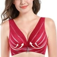 thumbnail image 4 of Push Up Bras for Women Plus Size Stripe Underwire Bra, 4 of 5