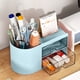 thumbnail image 4 of Makeup Desk Cosmetic Storage Box Organizer with Drawers for Dressing Table, Vanity Countertop, Bathroom Counter, Elegant Vanity Holder for Brushes, Eyeshadow, Lotions, Lipstick and Nail Polish, 4 of 8
