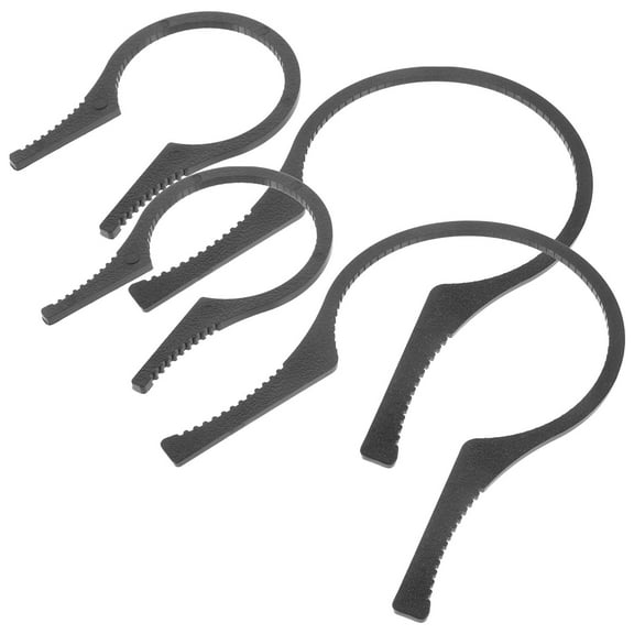 Soimiss 4Pcs Lens Filter Wrench Set Compatible with 48mm to 77mm Camera Lenses Black