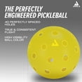 thumbnail image 2 of JOOLA Heleus Pickleballs (100 Pack), 2 of 5
