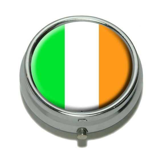 Irish Ireland Flag Pill Box