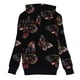 thumbnail image 5 of ICHUANYI Clearance Women's Long Hoodies Tunic Winter Warm Fleece Lined Zip Up Hooded Sweatshirt Jacket Coat(Red, M) ICHUANYI WER2023080908110, 5 of 6