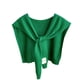 thumbnail image 1 of Bufandas de mujer de color liso de punto para exteriores, chal de invierno con cuello falso, bufanda decorativa Kangshi para el regazo y los hombros, bufanda para mujer, 1 of 1