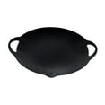 thumbnail image 2 of Sartén coreana para parrilla, antiadherente, circular, teppanyaki, con asas, plancha de hierro 36 cm, 2 of 9