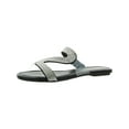 thumbnail image 4 of Thalia Sodi Womens Bianca Faux Leather Rhinestone Slide Sandals, 4 of 5