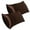 Brown, variant on Moocorvic 2Pcs Decorative Pillows Cover Imitation Silk Throw Pillow Covers,Housewarming Gifts Room Decor,Garden Farmhouse Cushion Cover for Patio Tent Balcony Couch Sofa,