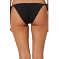 thumbnail image 5 of O'NEILL Women's Side Tie Hipster Bikini Swimsuit Bottom (Black/Salt Water Solids SP20, XL), 5 of 8