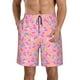 thumbnail image 1 of Fotbe Donut Trajes de Baño Estampados para Hombre, Shorts de Verano de Secado Rápido, Ropa de Playa, Bañadores-Large, 1 of 6
