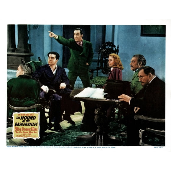 The Hound Of The Baskervilles Movie Poster Masterprint (28 x 22)