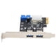 thumbnail image 3 of Tarjeta de expansión PCIE a USB30 2 puertos transferencia estable de alta velocidad conector de 20 pines tarjeta Usb Pcie para OS para Linux ANGGREK Otros, 3 of 8