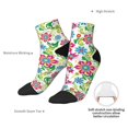 thumbnail image 6 of Rocae Vector Mexican Otomi Style Bright for Premium Adult Socks,Comfortable, Breathable, and Durable Socks, Perfect for Everyday Wear, 6 of 7