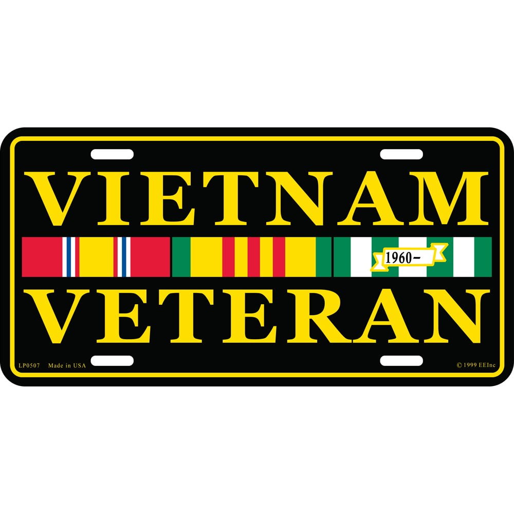 Vietnam Veteran If you Haven't Been License Plate