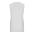 thumbnail image 4 of Lindreshi Tank Tops for Women Plus Size Women's Summer Casual Sleeveless Hot Diamond Special V-neck Comfortable Tank Top, 4 of 6