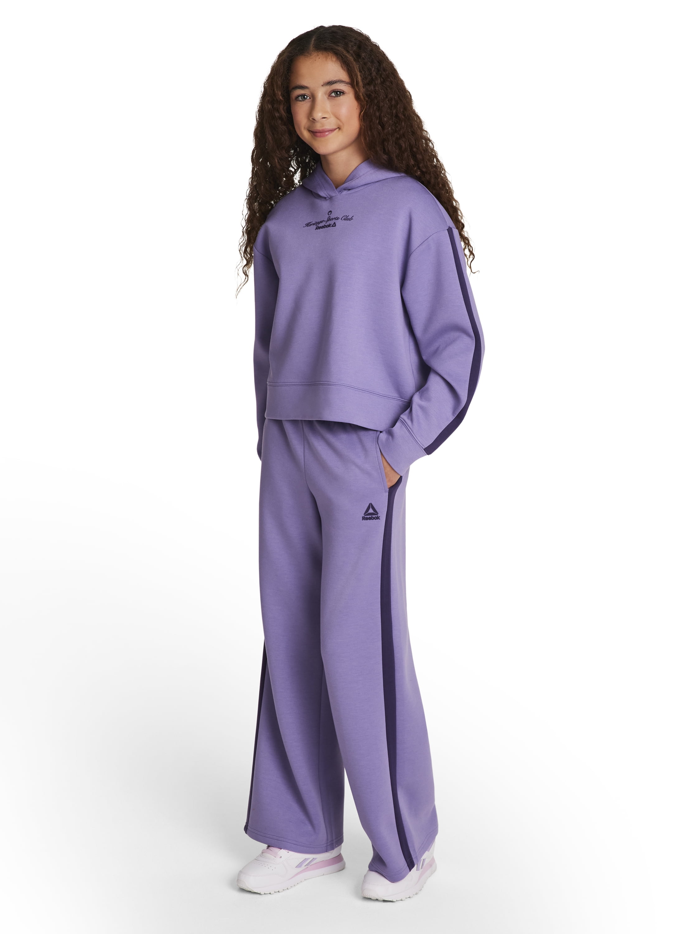 Reebok Girl's Effortless Wideleg Pant, Sizes 4-18