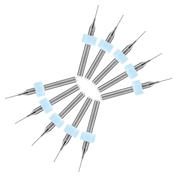 LEORX 10Pcs Tungsten Steel Printer Tool Kit for Extruder Nozzle Cleaning and Metal Processing Use