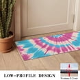 thumbnail image 3 of Colorful Tie Dye Mandala Pattern Door Rugs,Washable Non Slip Door Mats Indoor,Decorative Door Mats,Entry Mat Indoor for Entrance,Bedroom,Kitchen,Bathroom,16"x47", 3 of 6