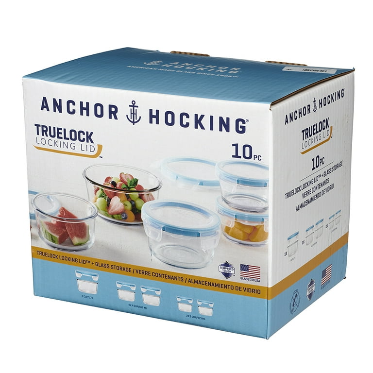 Anchor Hocking TrueSeal 10-piece Glass Food Storage Set - 9221489
