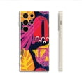 thumbnail image 1 of Destaca entre la multitud con esta funda para teléfono plateada colorida de doble capa mate con imagen de dibujos animados funky para iPhone 15 Pro Max 14 13 12 Pro 11, 1 of 4