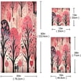 thumbnail image 3 of Coolnut Love Tree Bathroom Towel Set Absorbent Soft 3-Piece Bath Towel Hand Towel Washcloth Decorative Towels for Bathroom Gym Hotel Beach Swimming Pool Washcloth Gift, 3 of 7