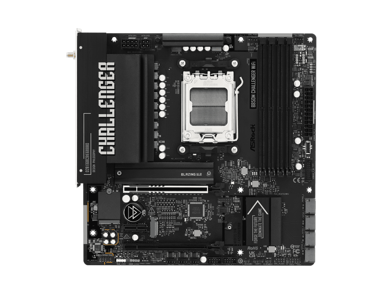 ASRock B850M Challenger WiFi AM5 AMD B850 Micro ATX Motherboard