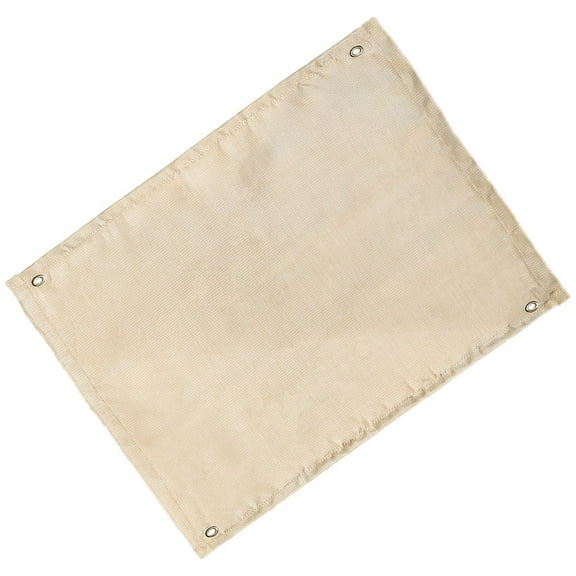 KALLORY Fire Resistant Blanket 1Pack Thermal Insulation Fire Mats for Men and Women 80x56cm