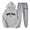 Grey, variant on New York Womens Sweatsuits 2 Piece Set 2026 Trendy Hoodie and Joggers Sweatpants Matching Set