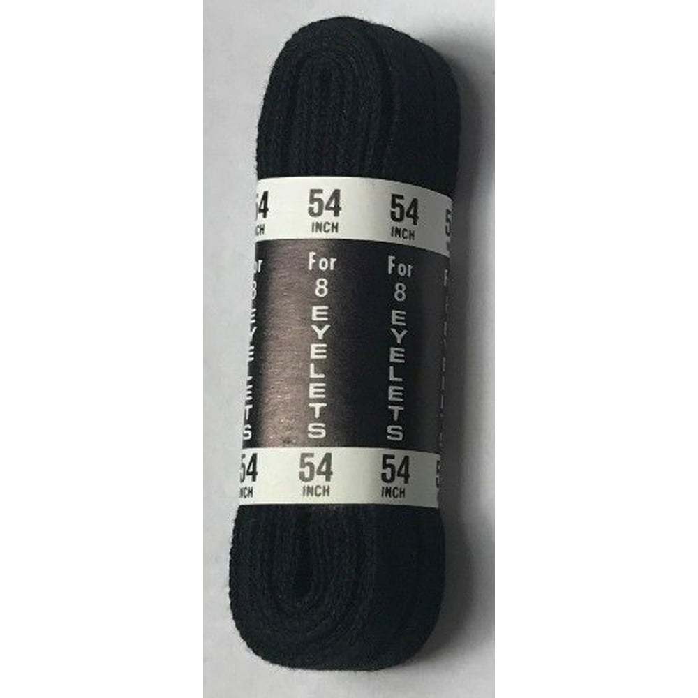 Flat Athletic 54 Inch Shoe Laces Cotton Made in the USA