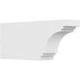 thumbnail image 1 of Ekena Millwork RFTP05X10X24PEC 10 x 5 x 24 in. Standard Pescadero Architecture Grade Queue de Chevron PVC, 1 of 1