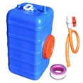 thumbnail image 1 of Conteneur d'Eau Potable Stockage d'Eau d'Urgence Réservoir d'Eau Incassable Camping Couleur Bleue 95 Bacs, 1 of 8