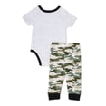 thumbnail image 2 of Contact Baby Boys Bodysuit, Pants & Shoes, 3-Piece Outfit Set, 2 of 3