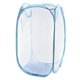 thumbnail image 4 of SWETRACE Cesta De Ropa Plegable De Malla Azul Para Lavandería Con Bolsillo Lateral Y Asas Resistentes, 4 of 8