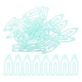thumbnail image 1 of Shisuyan 60Pcs Clips For Paper Plastic Sky Blue Paper Clips For Office, 1 of 8