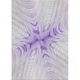 thumbnail image 1 of Ahgly Company Indoor Rectangle Patterned Lavender Purple Novelty Area Rugs, Swatch Sample, 1 of 6