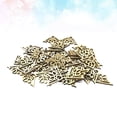 thumbnail image 4 of 100pcs Wood Vintage Corner Onlay Furniture Home Decorations Applique DIY Corner Decorative Protector Cover (Wood Applique, 30mm, 50pcs A Pack), 4 of 7