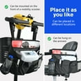 thumbnail image 2 of Synagr Versatile Mobility Scooter Organizer Bag – Convenient Storage with Adjustable Straps for Easy Access, 2 of 8