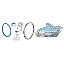 Rockville RMWK8 8 AWG Gauge Waterproof Marine Amplifier/Amp Install Wire Kit